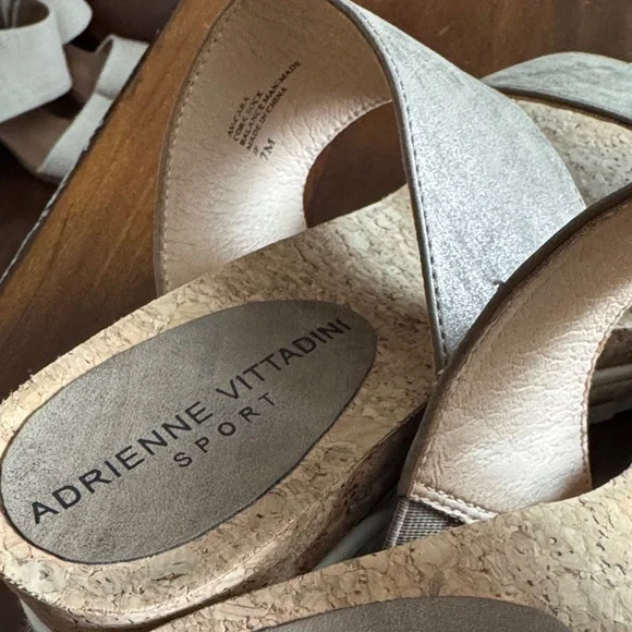 Women's Tan Sandals - Picture 2 of 4